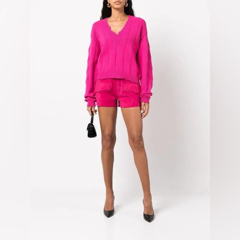 NWT RtA Alba Knitted Sweater in Pink - Picture 5 of 5